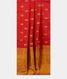 Pinkish Orange Handwoven Kanjivaram Silk Saree T2432192