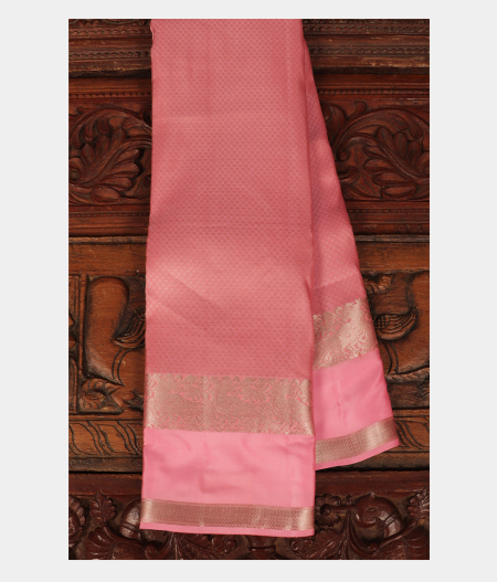 Pink Soft Silk Saree T243594-image