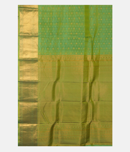 Yellowish Green Soft Silk Saree T2012384