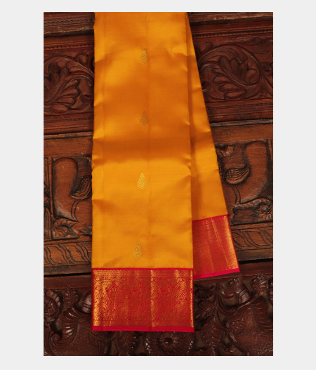 Yellow Soft Silk Saree T247227-image