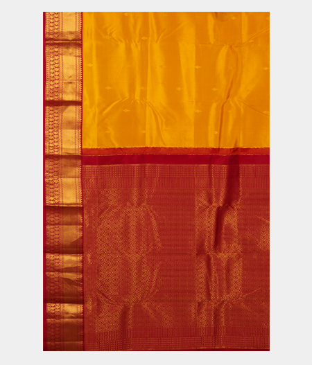 Yellow Soft Silk Saree T2472274