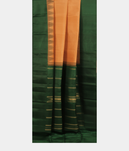 Beige Handwoven Kanjivaram Silk Saree T2439832