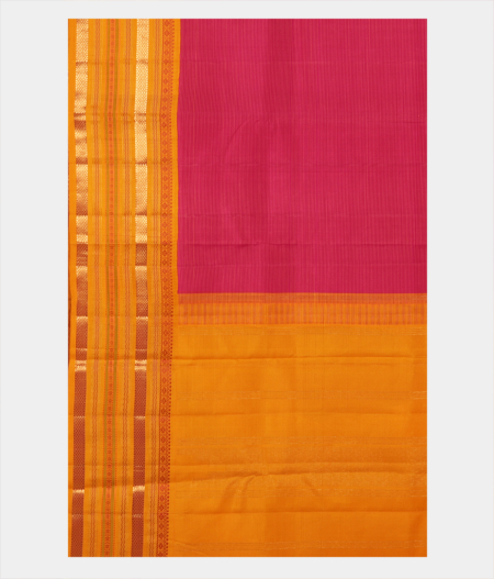 Pink Handwoven Kanjivaram Silk Saree T2300934