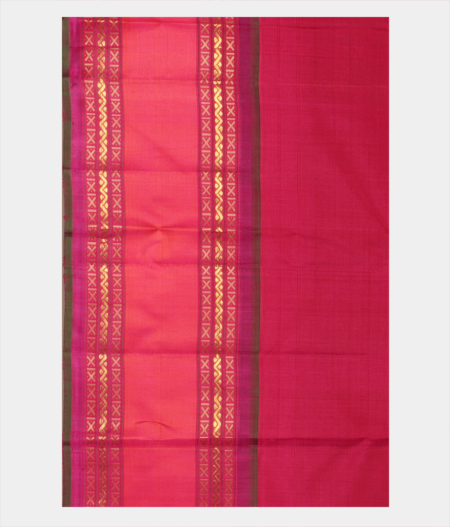Black Handwoven Kanjivaram Silk Saree T2420043
