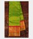 Yellowish Green Handwoven Kanjivaram Silk Saree T2500251