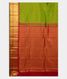 Yellowish Green Handwoven Kanjivaram Silk Saree T2500254