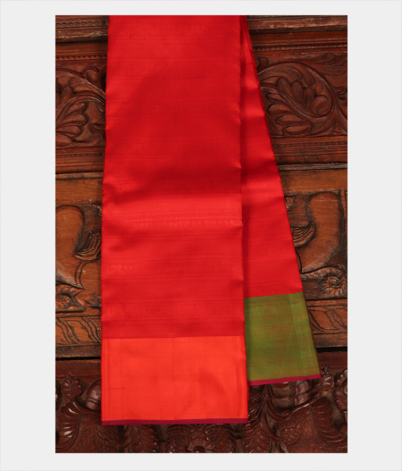 Red Handwoven Kanjivaram Silk Saree T209749-image