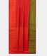 Red Handwoven Kanjivaram Silk Saree T2097492