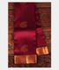 Burgundy Handwoven Kanjivaram Silk Saree T2440771
