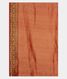 Navy Blue Banaras Georgette Silk Saree with Paithani Border T2525863