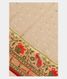 Off-White Banaras Georgette Silk Saree with Paithani Border T2525931