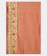 Off-White Banaras Georgette Silk Saree with Paithani Border T2525933