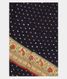 Navy Blue Banaras Georgette Silk Saree with Paithani Border T2525971