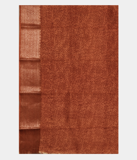 Multicolour Tussar Printed Saree T2521133