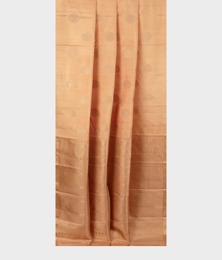 Beige Handwoven Kanjivaram Silk Saree T2507052