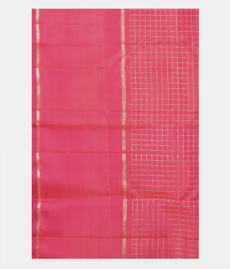 Peach Handwoven Kanjivaram Silk Saree T2527103