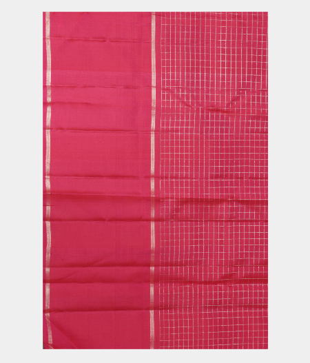 Bottle Green  Handwoven Kanjivaram Silk Saree T2527153