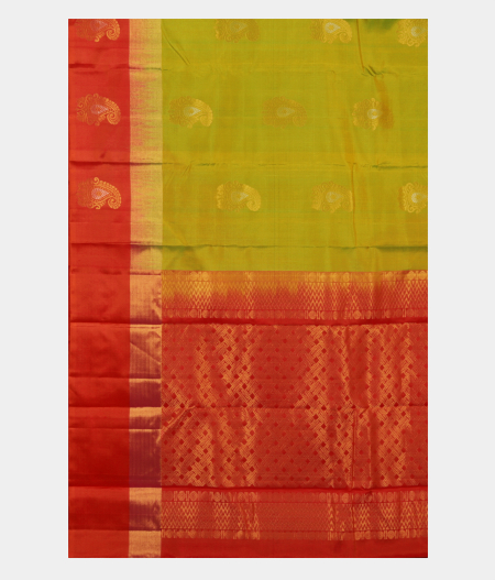 Light Green Soft Silk Saree T2423324