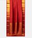Red Handwoven Kanjivaram Silk Saree T2435042