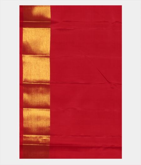 Red Handwoven Kanjivaram Silk Saree T2435043
