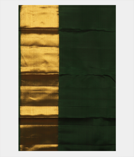 Green Handwoven Kanjivaram Silk Saree T2436583