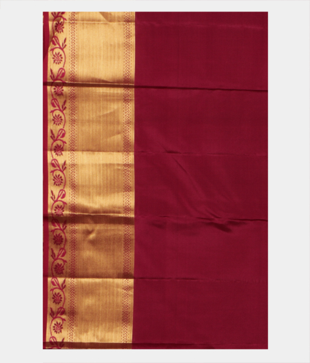 Maroon Soft Silk Saree T2470013