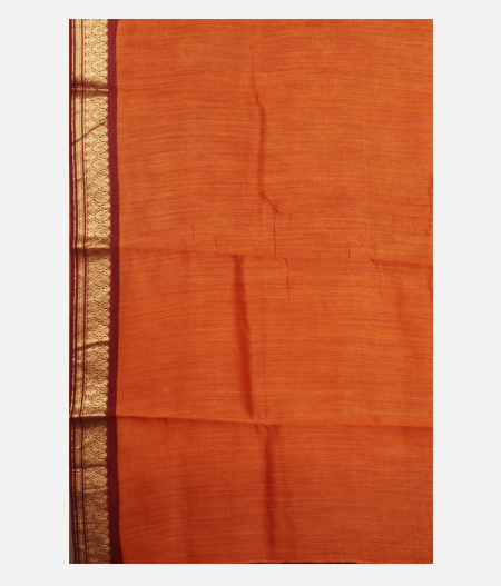 Burgundy Soft Tussar Printed Saree T2526603