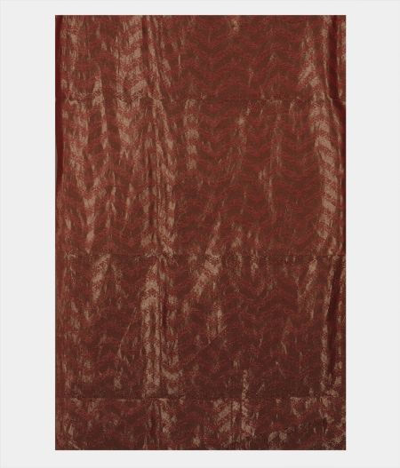 Dark Blue Banaras Organza SareeT2069223