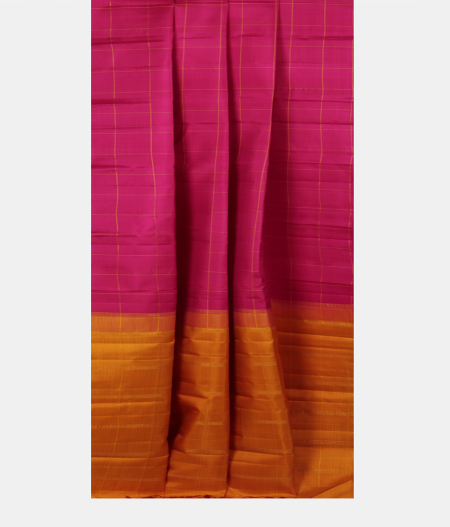 Pink Handwoven Kanjivaram Silk Saree T2447792