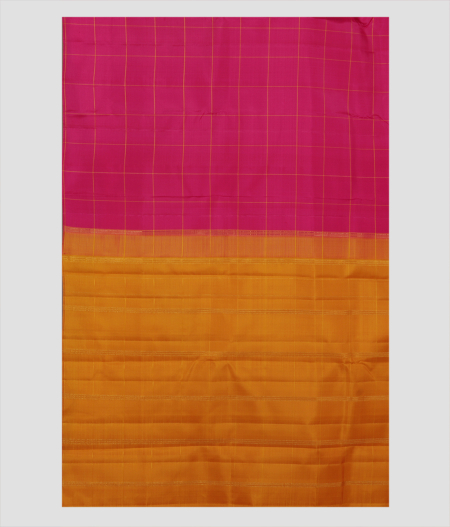 Pink Handwoven Kanjivaram Silk Saree T2447794