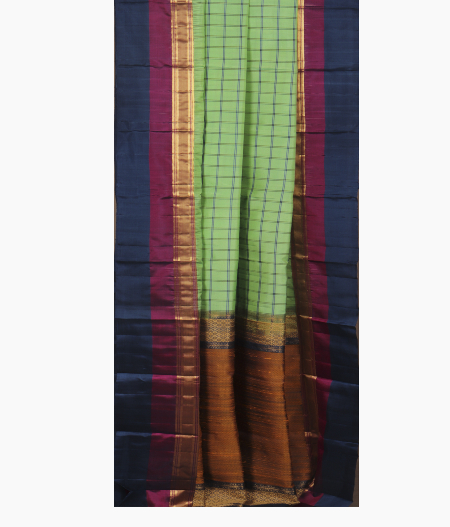 Light Green Soft Silk Saree T2437102