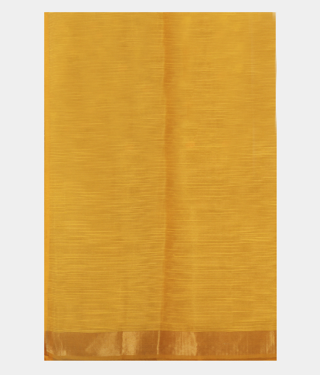 Yellow Woven Organza Saree T2527863