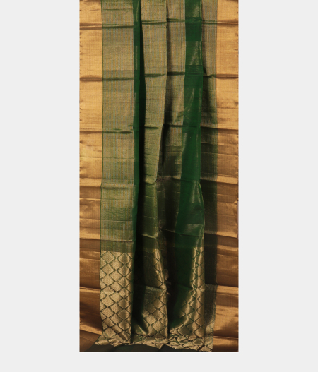 Green Silk Cotton Saree T2422582