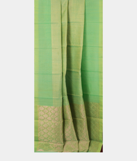 Green Silk Cotton Saree T2422462