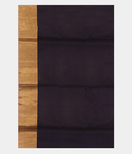 Midnight Blue Silk Cotton Saree T2424883