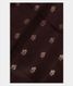 Deep Brown Woven Raw Silk Saree T2459521