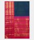 Peacock Blue Handwoven Kanjivaram Silk Saree T2387044