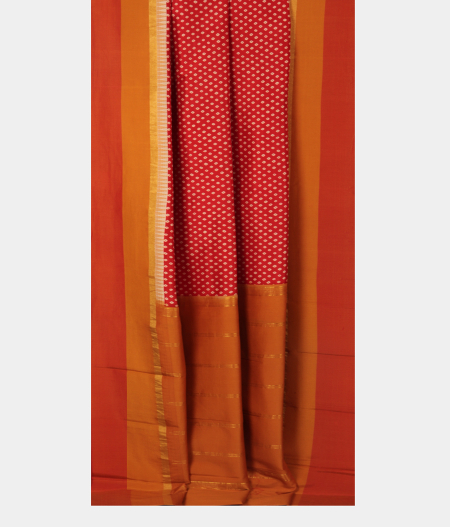 Red Printed Soft Silk Saree T2495952