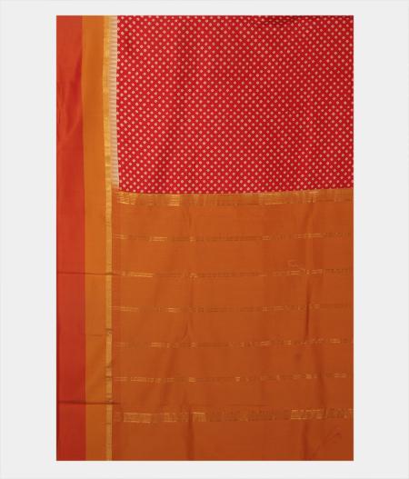 Red Printed Soft Silk Saree T2495954