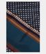 Blue Printed Soft Silk Saree T2495981