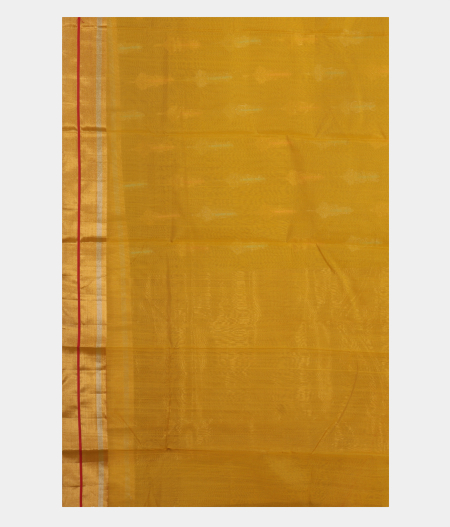 Mehndi Green Chanderi Silk Saree T2269393