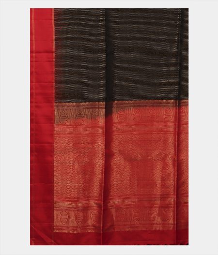 Black Soft Silk Saree T2423534