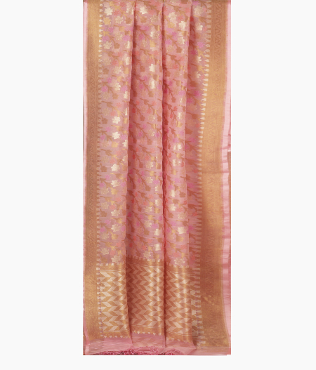 Light Pink Woven Organza T2528222