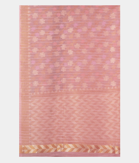 Light Pink Woven Organza T2528223