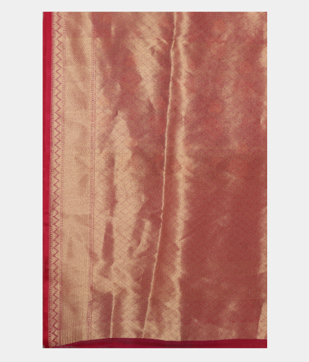 Magenta Woven Organza Saree T2527953