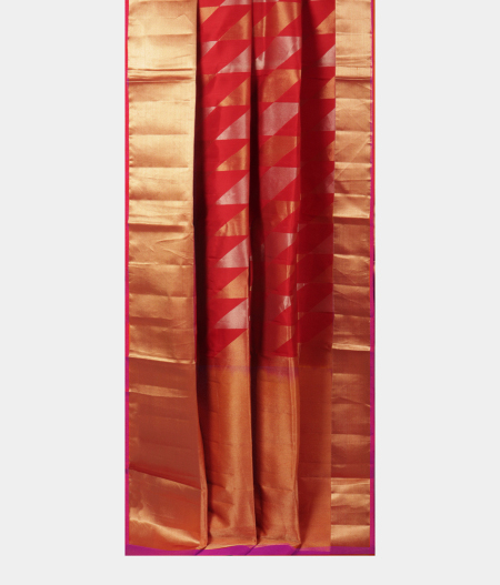 Red Soft Silk Saree T2449832