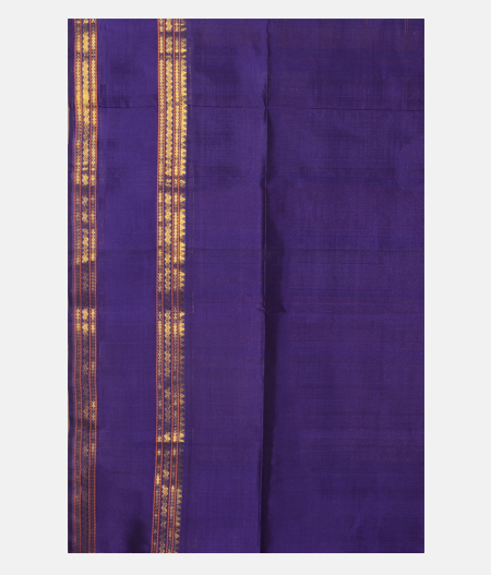 Violet Silk Cotton Saree T2381573