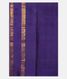 Violet Silk Cotton Saree T2381573