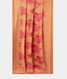 Peach Tussar Printed Saree LA71962
