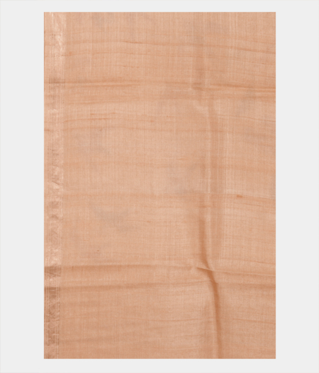 Beige Tussar Printed Saree T1908603